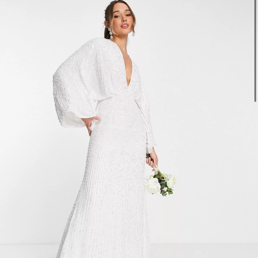 NWT Edition Ciara Sequin Kimono Dress size 10